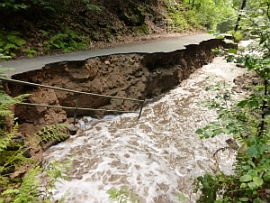 August 2010 - Unwetter im Wehlgrund