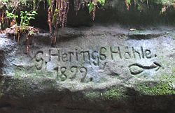 Heringshöhle in den Teufelsschlüchten