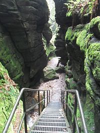 Teufelskammer in den Teufelsschlüchten
