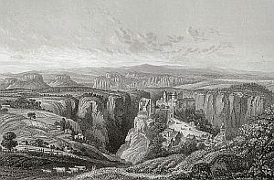 Hohnstein um 1840