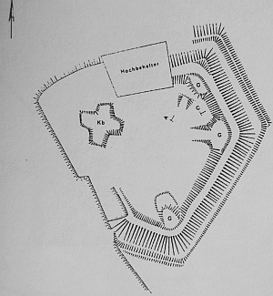Napoleonschanze bei Hohnstein - lünette