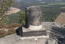 Lilienstein Nagelsche Säule