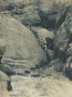 Die Drachenschlucht auf dem Lilienstein