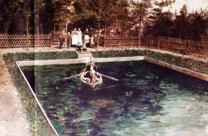 Gondeln auf dem Lilienstein